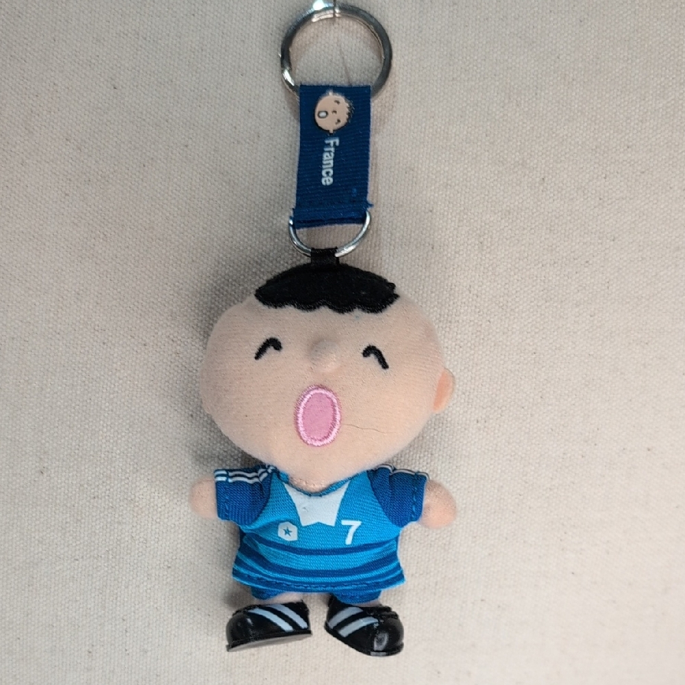 Sanrio x FIFA France Minna No Tabo #7 Plush Keychain Bag charm
